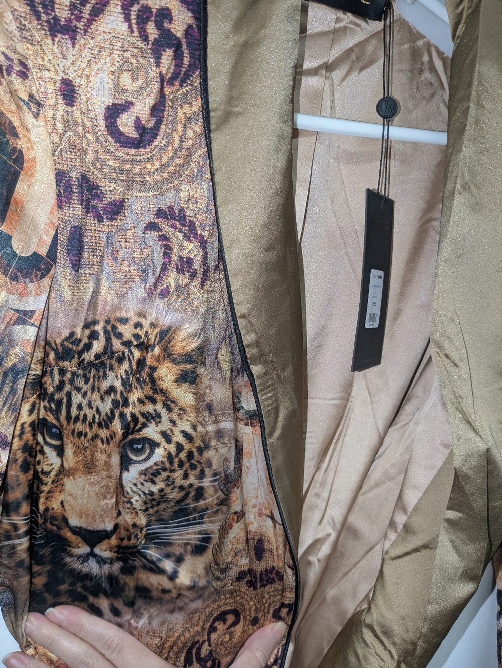Leah Satin Pant Set - Nude/combo   fashionnova luxe - Picture 8 of 10